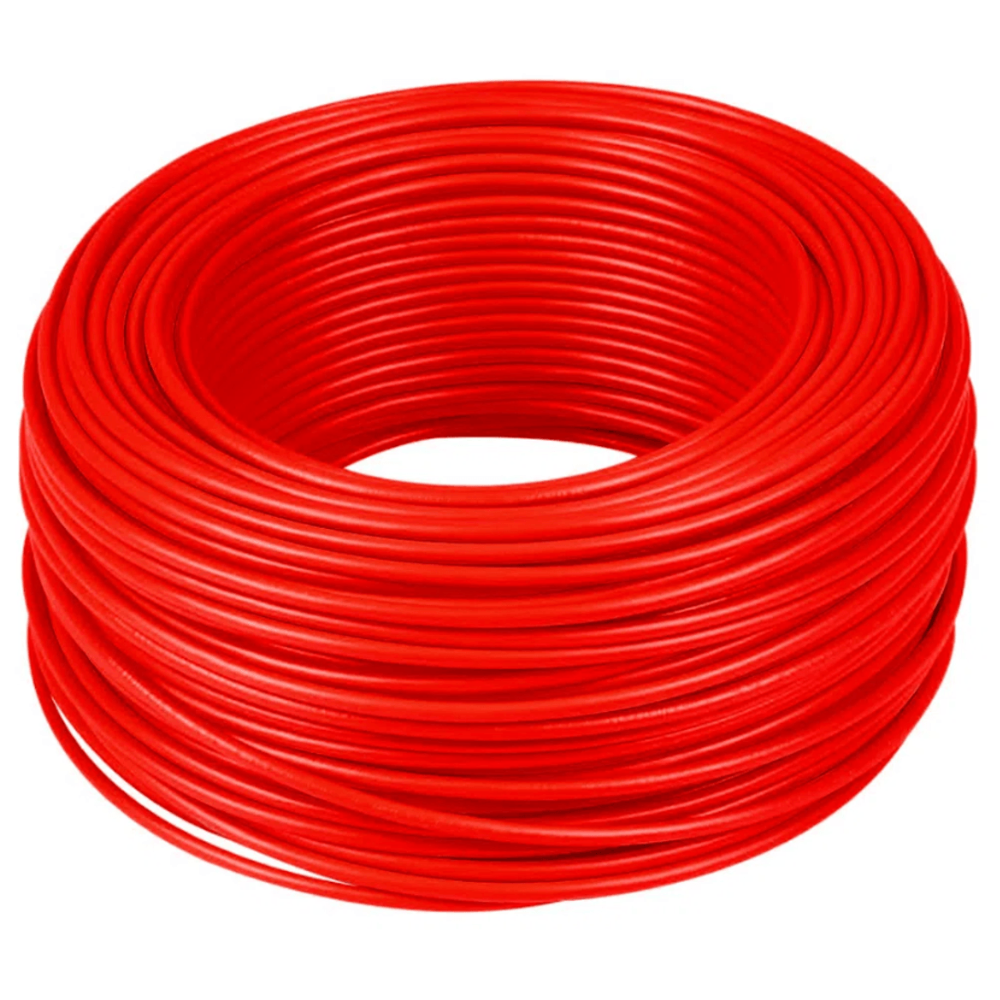 [Imagem CABO FLEXÍVEL 750V 70G PVC 0,50MM2 VERMELHO 1150106401 COBRECOM]
