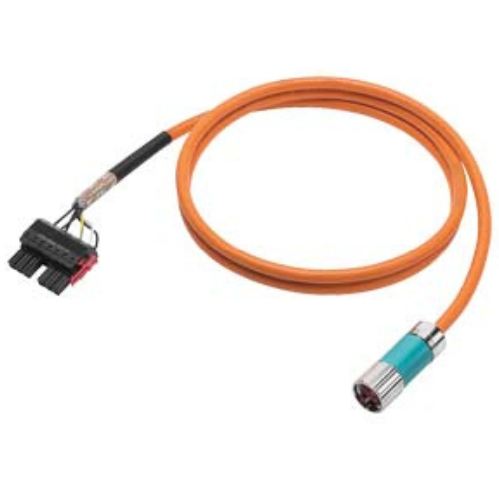 [Imagem CABO DE POTÊNCIA 8 METROS COM CONECTORES 4X1.5 6FX50025CS011AJ0 SIEMENS]