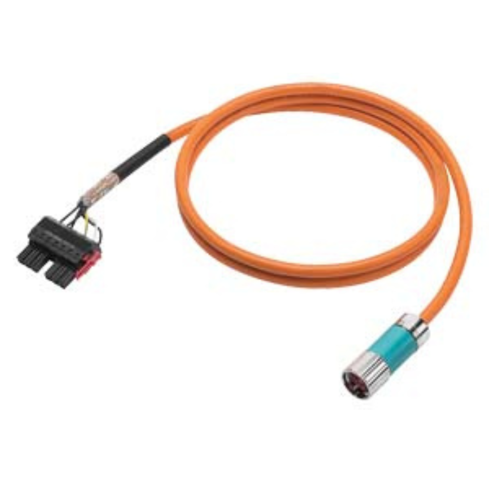 [Imagem CABO DE POTÊNCIA 100 METROS COM CONECTORES 4X6+2X1.0 6FX50025DS542AA0 SIEMENS]