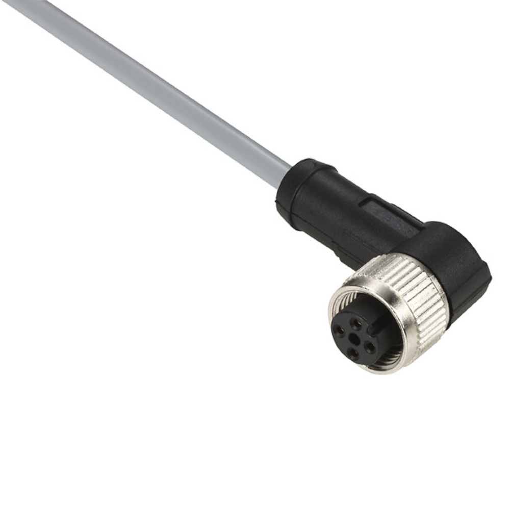 [Imagem CABO PVC 4P COM CONECTOR M12 FM XZCPV1241L5 TELEMECANIQUE]