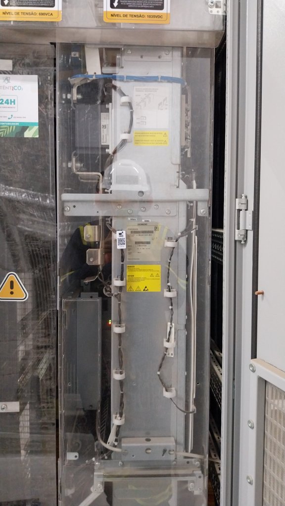 [Imagem BLOCO ALIMENTACAO SINAMICS 1880A 500/690V 50/60HZ 6SL33531AG418DA1 SIEMENS]