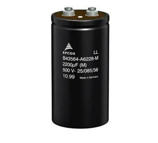 [Imagem CAPACITOR ALETROLÍTICO 6800UF 400V B43456A9688M EPCOS TDK]