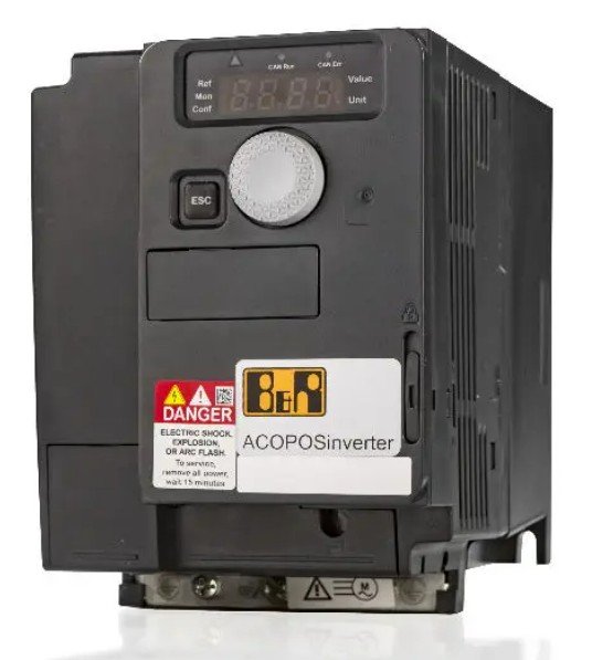 [Imagem INVERSOR DE FREQUÊNCIA TRIFÁSICO 0.75KW 380/500V 50/60HZ 8164T4007500X1 B&R AUTOMATION]