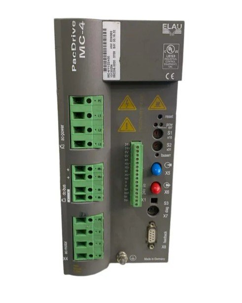 [Imagem SERVODRIVE TRIFÁSICO 380/480V 22A 48/63HZ PACDRIVE MC-4 MC41122400 ELAU]