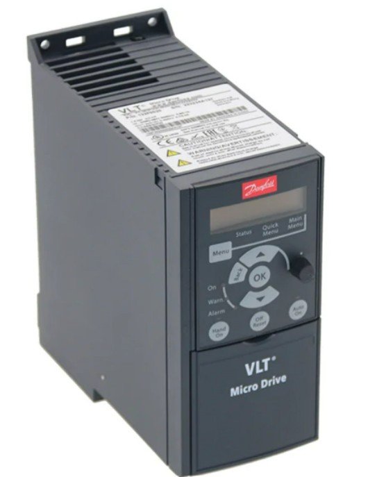 [Imagem INVERSOR DE FREQUÊNCIA TRIFÁSICO 3KW 7,2A 380/480V 50/60HZ FC051P3K0T4E20H3BXC DANFOSS]