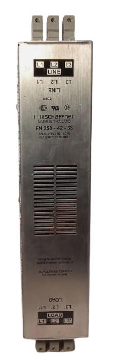 [Imagem do produto FILTRO LINHA TRIFÁSICO 42KW  48A 300/510V 50/60HZ FS212264233 SCHAFFNER]