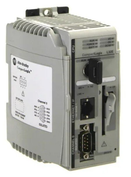 [Imagem CONTROLADOR COMPACTLOGIX 750KB MEMÓRIA ETHERNET COMPACTFLASH 1769L32E ROCKWELL ALLEN BRADLEY]