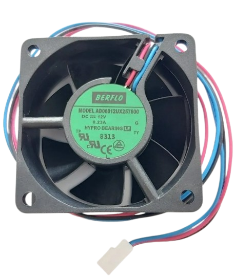 [Imagem VENTILADOR 60X60X25 12V 0.23A AD06012UX257600 BERFLO]