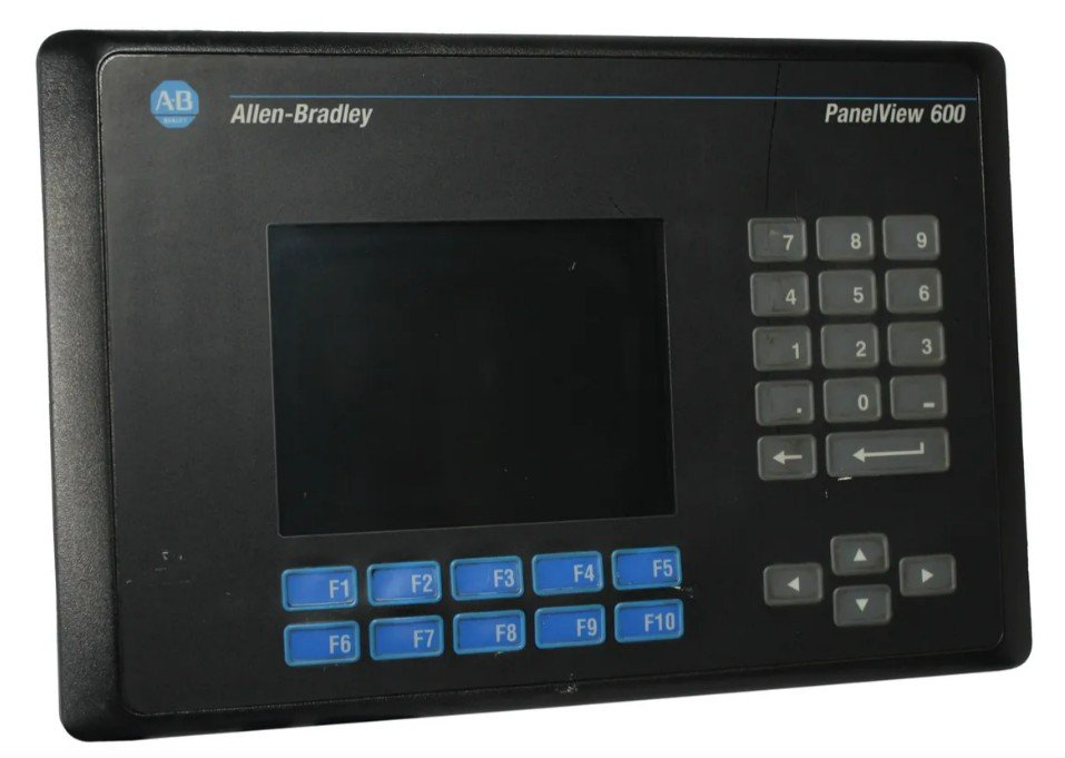 [Imagem IHM PANELVIEW 600 COLOR KEYPAD/TOUCH 2711B6C8 ROCKWELL ALLEN BRADLEY]