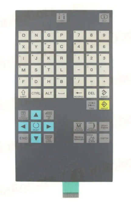 [Imagem TECLADO CNC COMPLETO IP65 SINUMERIK 802D 6FC56030AC121AA0 SIEMENS]