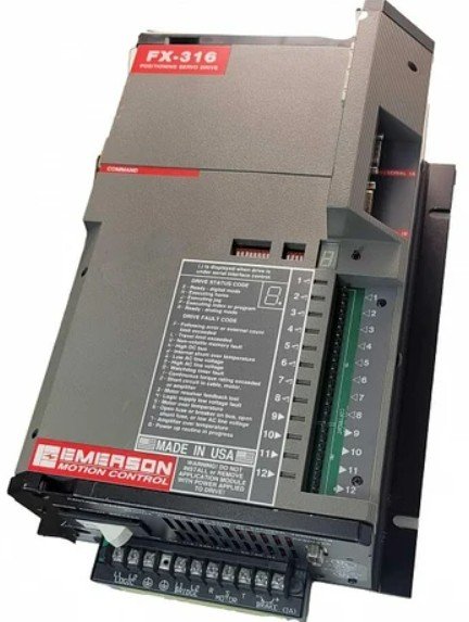 [Imagem SERVODRIVE MONOFÁSICO/TRIFÁSICO 4A 240V FX316 EMERSON]