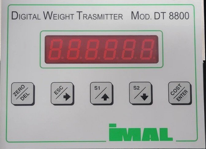 [Imagem do produto TRANSMISSOR DE PESO DIGITAL DT8800 IMAL]
