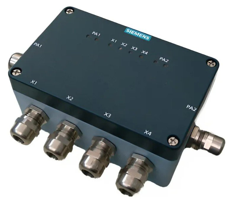 [Imagem SIMATIC DP ACT. CAMPO DISTRIBUIDOR AFD PARA PROFIBUS PA RING VERMELHO 6ES71570AF810XA0 SIEMENS]