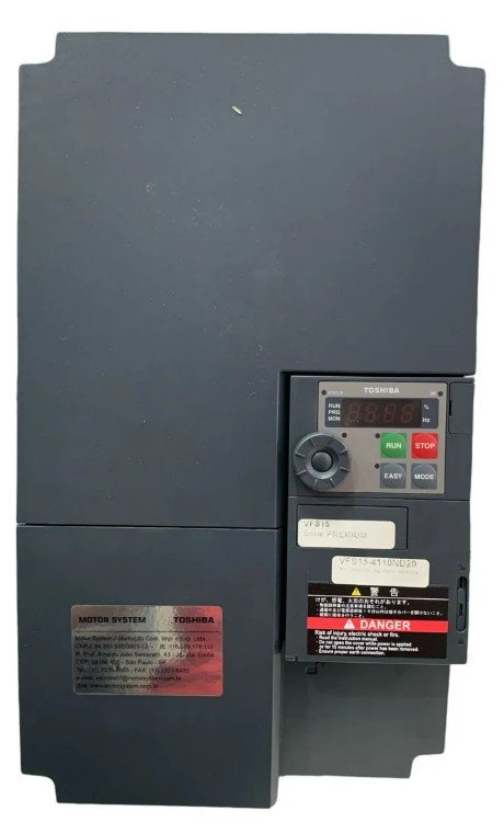 [Imagem INVERSOR DE FREQUÊNCIA TOSVERT VF-S15 25,0CV 18,5KW 380V 3 FASES 50/60HZ IP20 VFD S15-4150ND25 PREMIUM TOSHIBA]