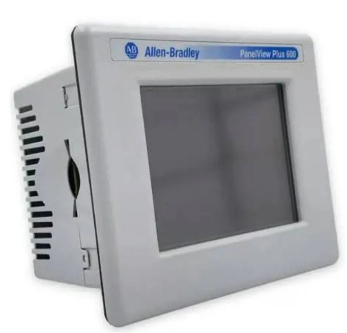 [Imagem HMI PANELVIEW PLUS 600 24V DC 2711PT6C20D ROCKWELL ALLEN BRADLEY]