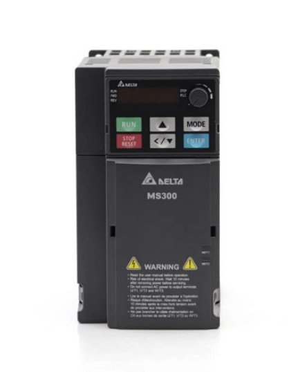 [Imagem INVERSOR DE FREQUÊNCIA TRIFÁSICO 2,2KW 6,5A 380/480V 50/60HZ VFD5A5MS43ANSAA DELTA AUTOMATION]