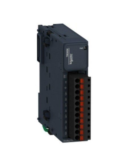 [Imagem MÓDULO MODICON TM3 DE 4 SAÍDAS ANALÓGICAS  TM3AQ4G SCHNEIDER]