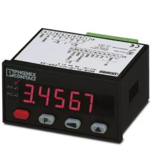[Imagem MÓDULO DE DISPLAY PHOENIX CONTACT  MCR-FL-D-U/I-2SP-24]