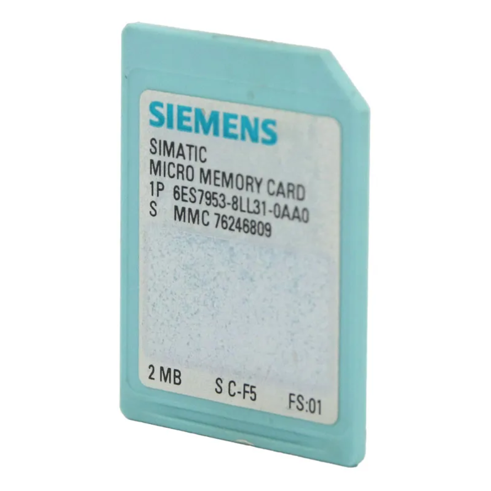 CARTÃO DE MEMÓRIA MICRO 2MB PARA S7-300/ET 200 SIMATIC S7 6ES79538LL310AA0 SIEMENS CARTÃO-DE-MEMÓRIA-MICRO-2MB-PARA-S7-300-ET-200-SIMATIC-S7-6ES79538LL310AA0-SIEMENS.png
