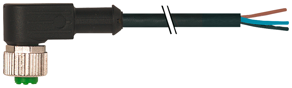 [Imagem CABO C/ CONECT M12 ANG 4 POL 5M 3RK19024GB504AA0 SIEMENS]