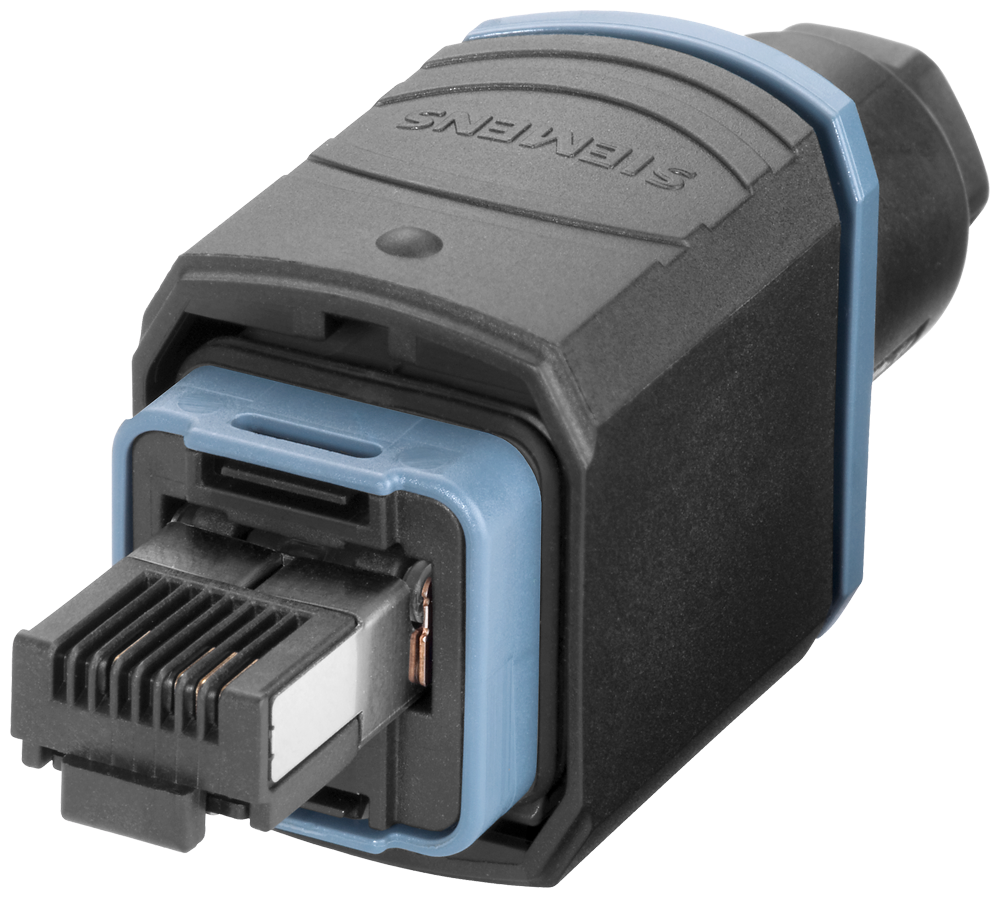[Imagem CONECTOR PLUG PRO IE FC RJ45 6GK19011BB206AA0 SIEMENS]