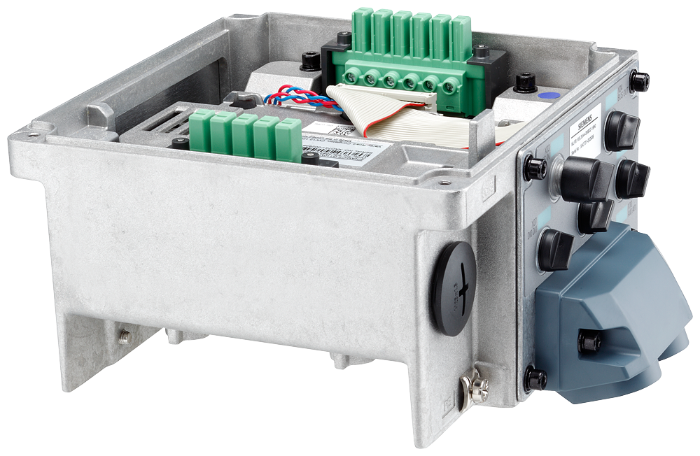 [Imagem UNIDADE CONTROLE CU240M USS/MODBUS COM CONEXÃO ROSCADA M 4 DI 2 DO 2 AI IP66 SINAMICS G110M 6SL35440LB021BA0 SIEMENS]