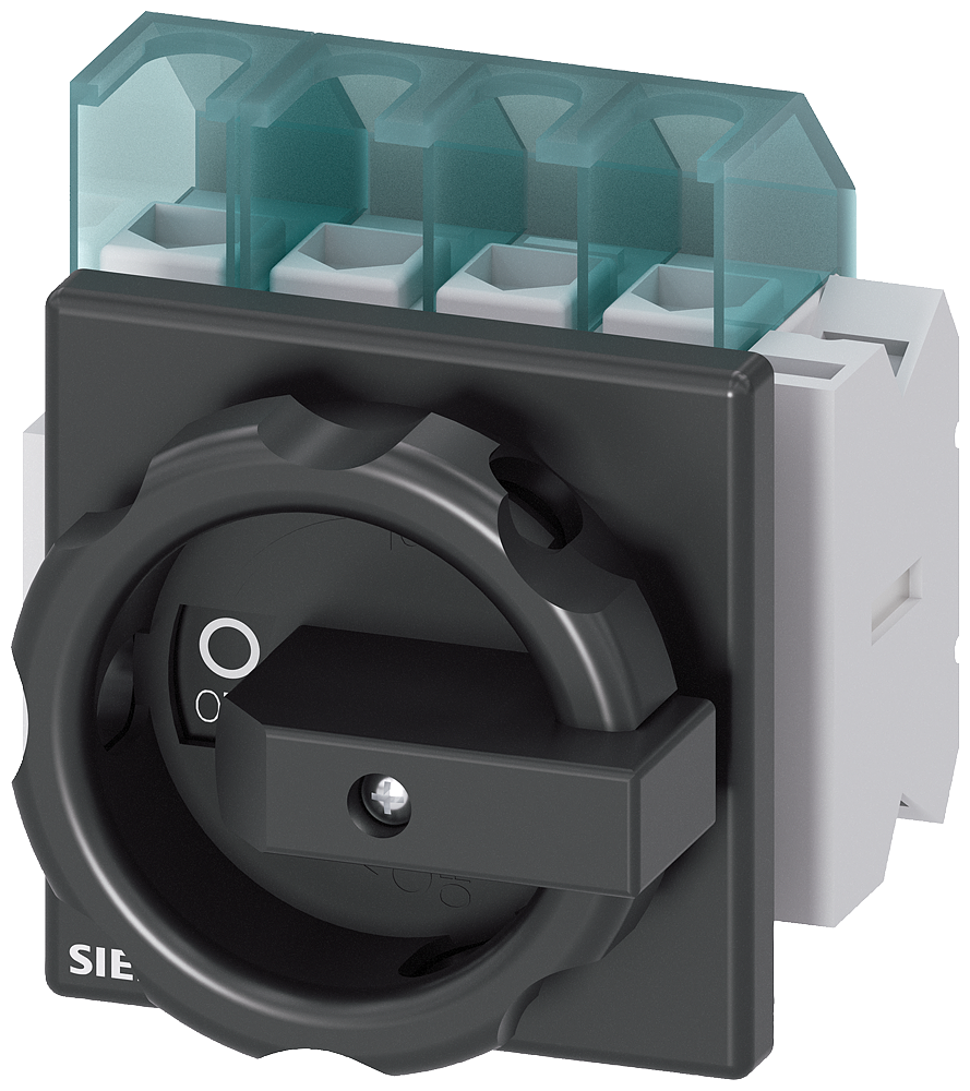 SECCIONADOR DE CORTE EM CARGA 3LD CHAVE PRINCIPAL DE 4 POLOS IU: 3LD21032EP51 SIEMENS