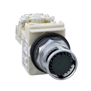 [Imagem BOTÃO 30MM METÁLICO LUMINOSO GUARDA ALTA ALIM 9001K3L40GH13 SCHNEIDER]