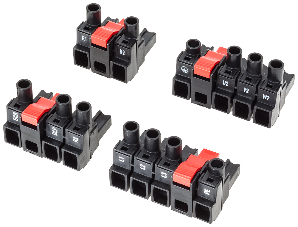 [Imagem CONJUNTO CONECTORES POTÊNCIA PARA SINAMICS G120/G120C FSC 6SL32000ST070AA0 SIEMENS]