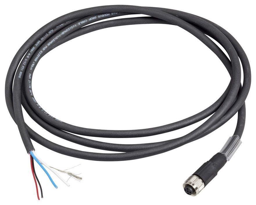 [Imagem CABO 5P C/CONECTOR M12 FM 10M  TCSMCN1F10 TELEMECANIQUE]