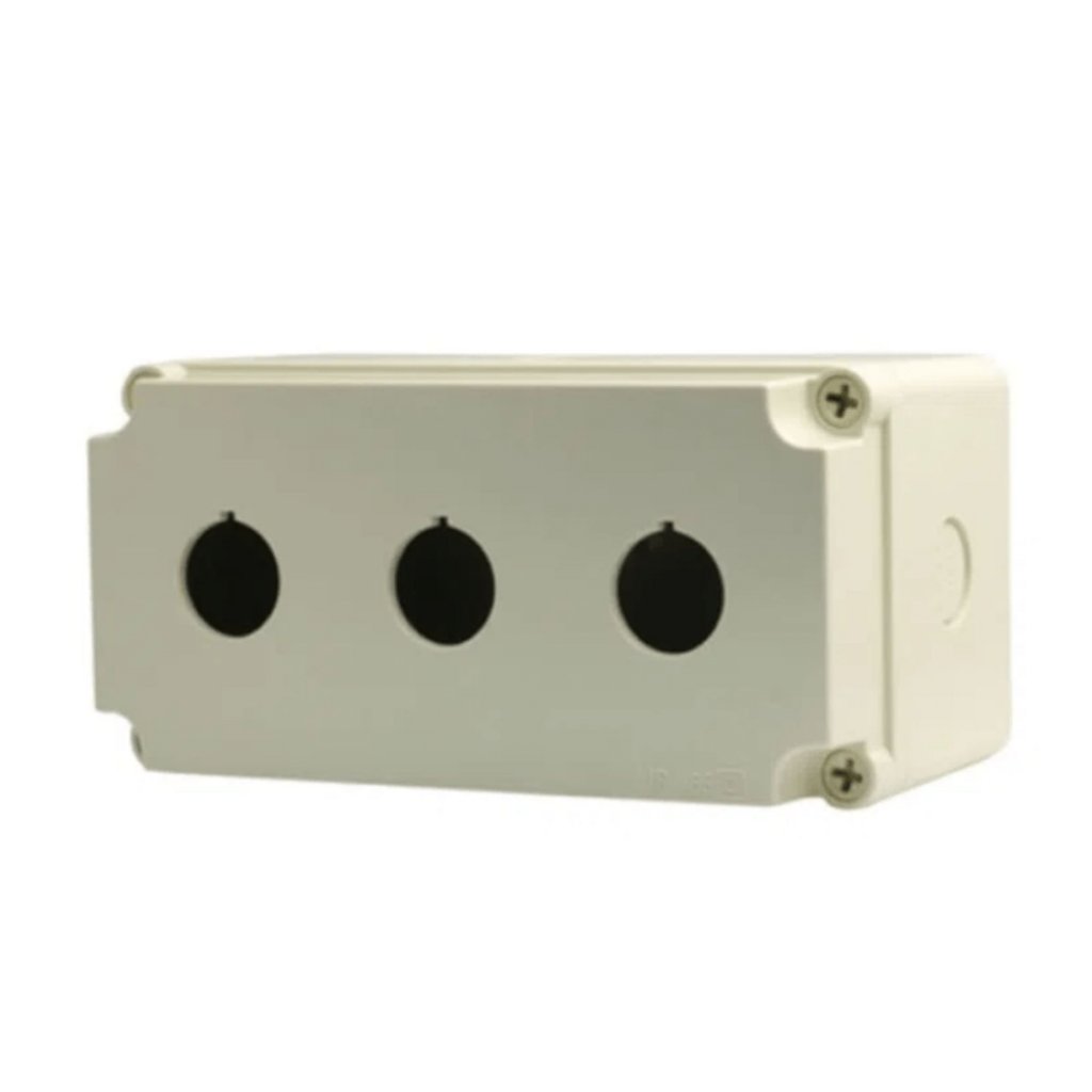 [Imagem BOTOEIRA PLÁSTICO PARA 3 BOTÃO DE COMANDO IP65 3SB68130AA100BA0 SIEMENS]