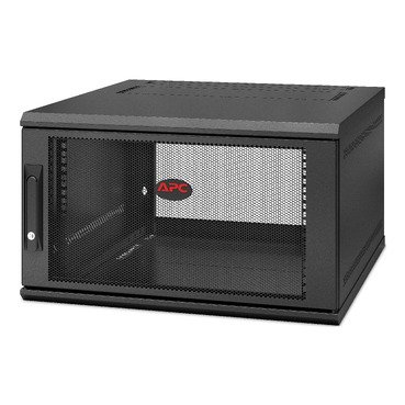 [Imagem APC NETSHELTER 6U WALLMOUNT RACK ENCLOSURE CABINET SINGLE HINGED SERVER DEPTH AR106SH6 SCHNEIDER]