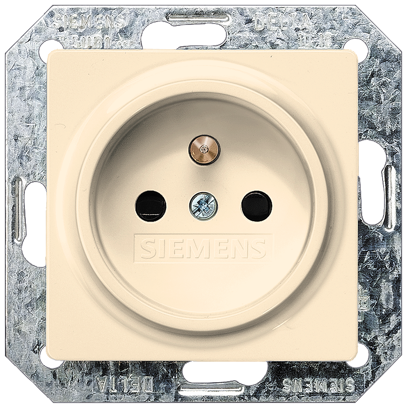TOMADA COM CONTATO DE PROTEÇÃO CENTRAL COM MAIOR PROTEÇÃO CONT 5UB1908 SIEMENS
