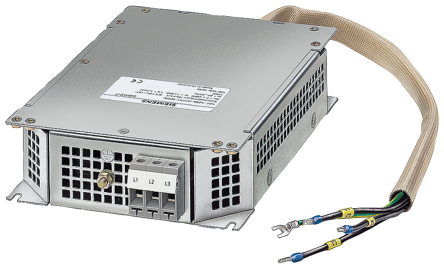 [Imagem FILTRO RFI CL.B 200-240V 1AC 26A FSB 6SE64002FL026BB0 SIEMENS]