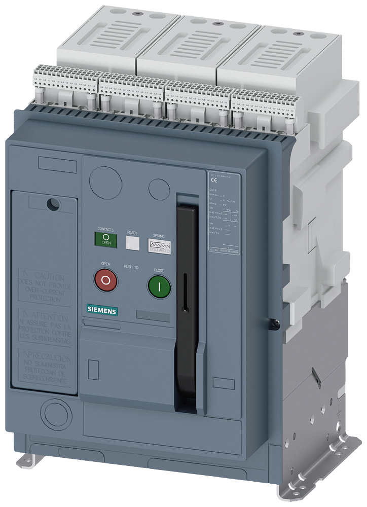 INTERRUPTOR DE DESCONEXÃO DA POTÊNCIA CA 3WA EM MONTAGEM FIXA IEC 60947-2 T 3WA11168AA027DD3-ZC11C25 SIEMENS