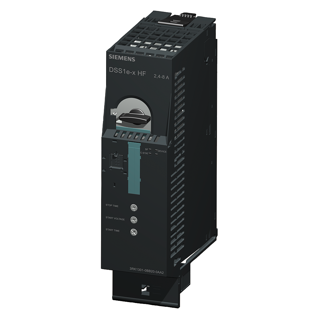 CHAVE DE PARTIDA DIRETA DSS1E-X PARA ET 200S HIGH FEATURE 0,3-3A 3RK13010AB200AB4 SIEMENS