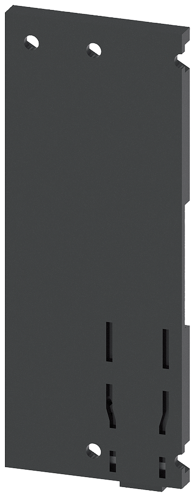 [Imagem ADAPTADOR PARA TRILHOS DIN ACESSÓRIOS PARA: DISJUNTOR 3VA1 160, DE 2 POLOS 3VA91820SH10 SIEMENS]