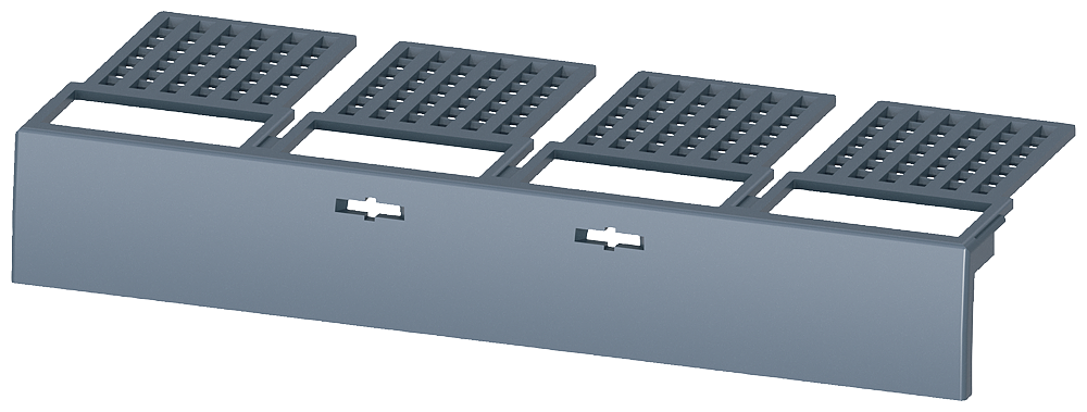 TAMPA DE TERMINAL DE 4 POLOS 1 PÇ. ACESSÓRIOS PARA: 3VM12 3VM92110WD40 SIEMENS
