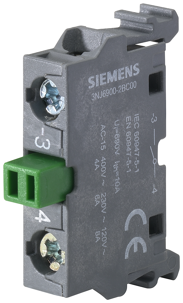 ACESSÓRIOS PARA SECCIONADOR DE CORTE EM CARGA COM FUSÍVEIS EM LINHA ENCAIXÁVEL IS 3NJ69002BC00 SIEMENS