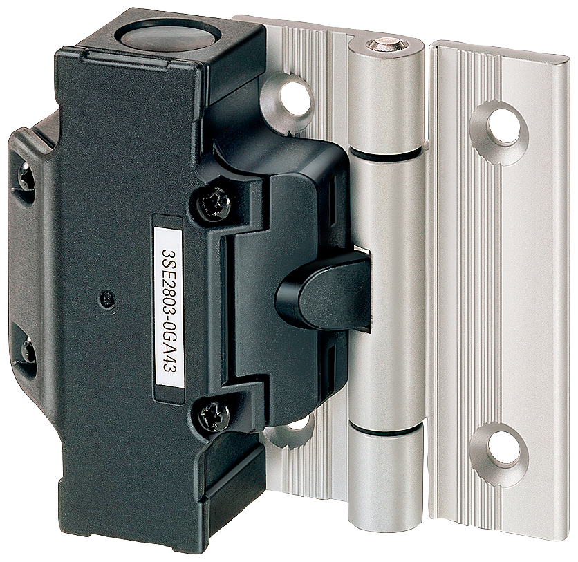 [Imagem do produto CHAVE ARTICULADA COM DOBRADIÇA DE ALUMÍNIO 1NA/2NF, ELEMENTO DE CHAVEAMENTO D 3SE22830GA43 SIEMENS]