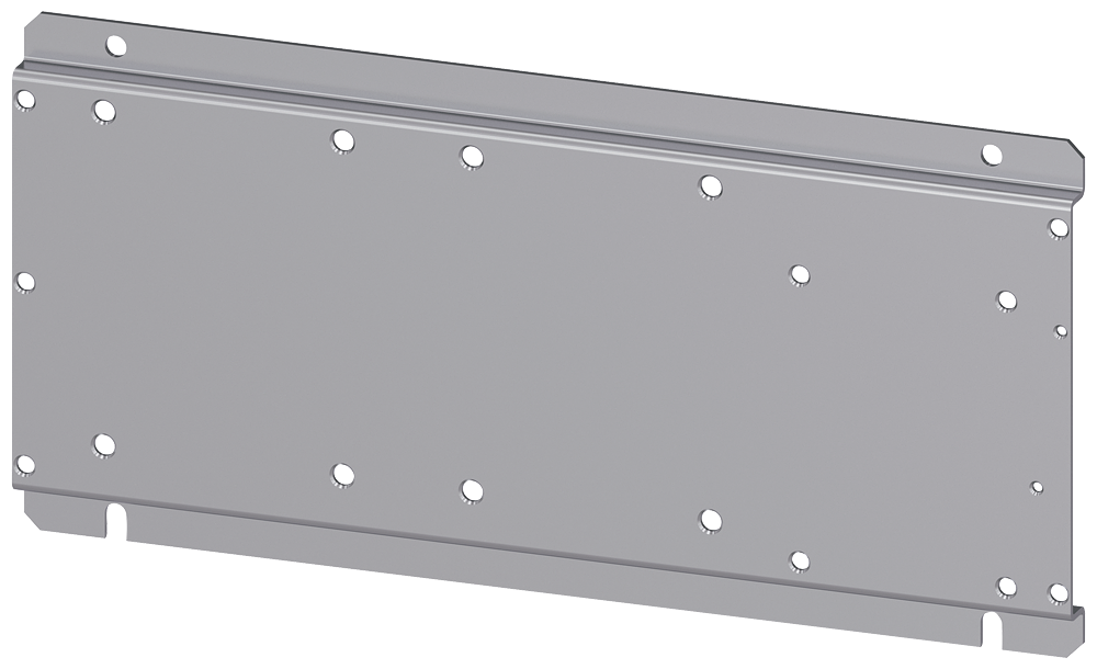 PLACA DE BASE PARA MONTAGEM DE COMBINAÇÃO DE TRÊS CONTATORES (2X 3TF68 1X 3R 3TX76811B SIEMENS