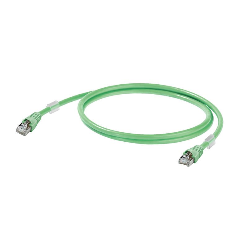 [Imagem do produto CABO ETHERNET C/CONECTOR 2M VERDE IE-C5ES8VG0020M40M40-G 1166020020 WEIDMULLER]