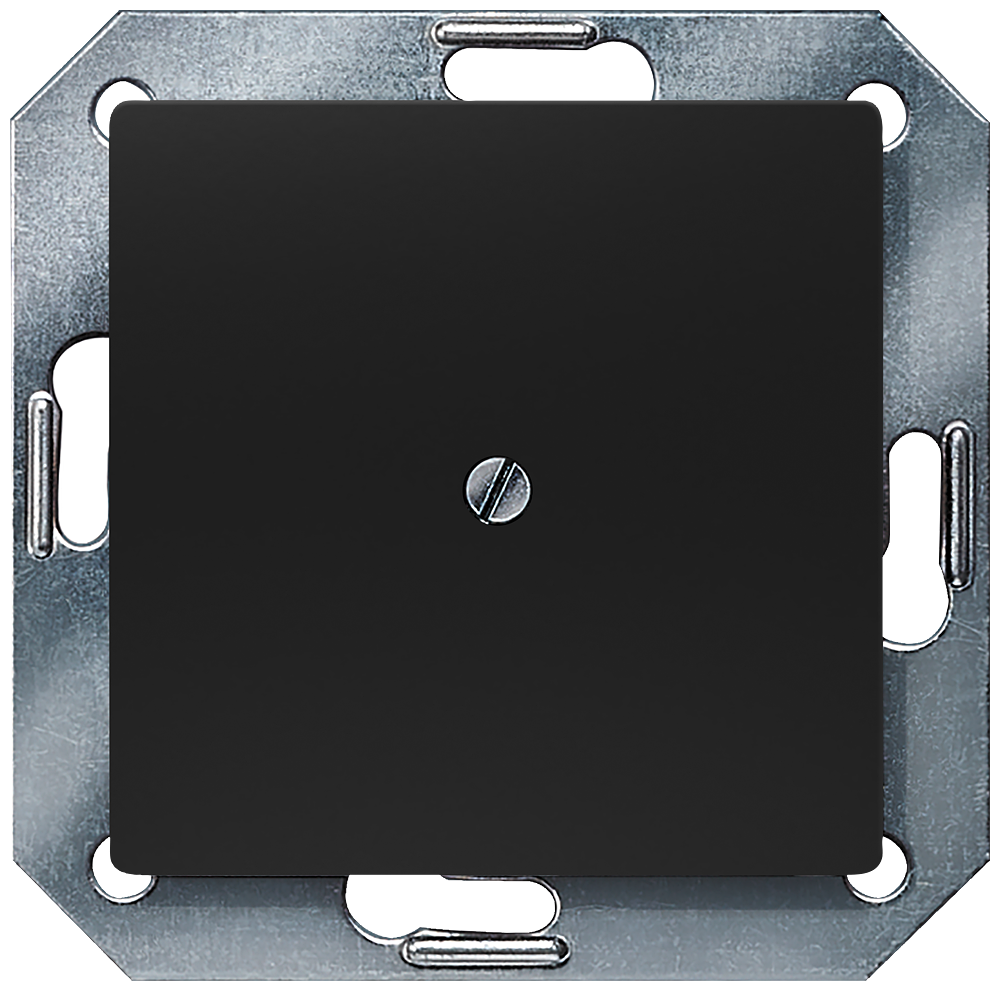 PLACA DE COBERTURA CEGA PRETO SUAVE 5TG25580SB SIEMENS