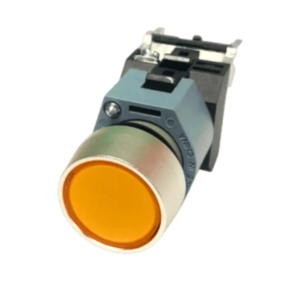 [Imagem BOTAO MET ILU MOM 220VCA 1NA AM 3SB71360DB301BA0 SIEMENS]