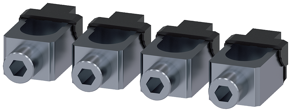 BORNE DE CONEXÃO PARA CONDUTOR CIRCULAR TA1.2 35…185 MM² 4 PEÇAS ACESSÓRIOS P 3VM92540JB12 SIEMENS