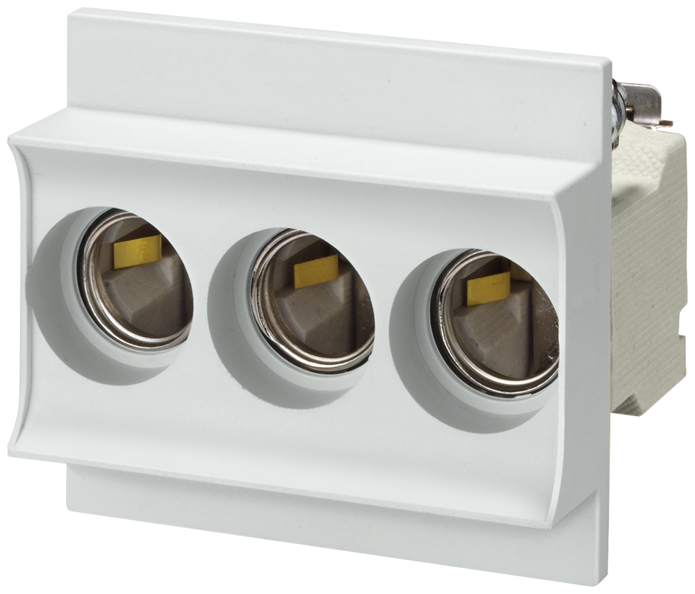 BASE DO FUSÍVEL NEOZED  D02 3 POLOS 63 A UN CA: 400 V UN CC: 250 V 5SG5653 SIEMENS