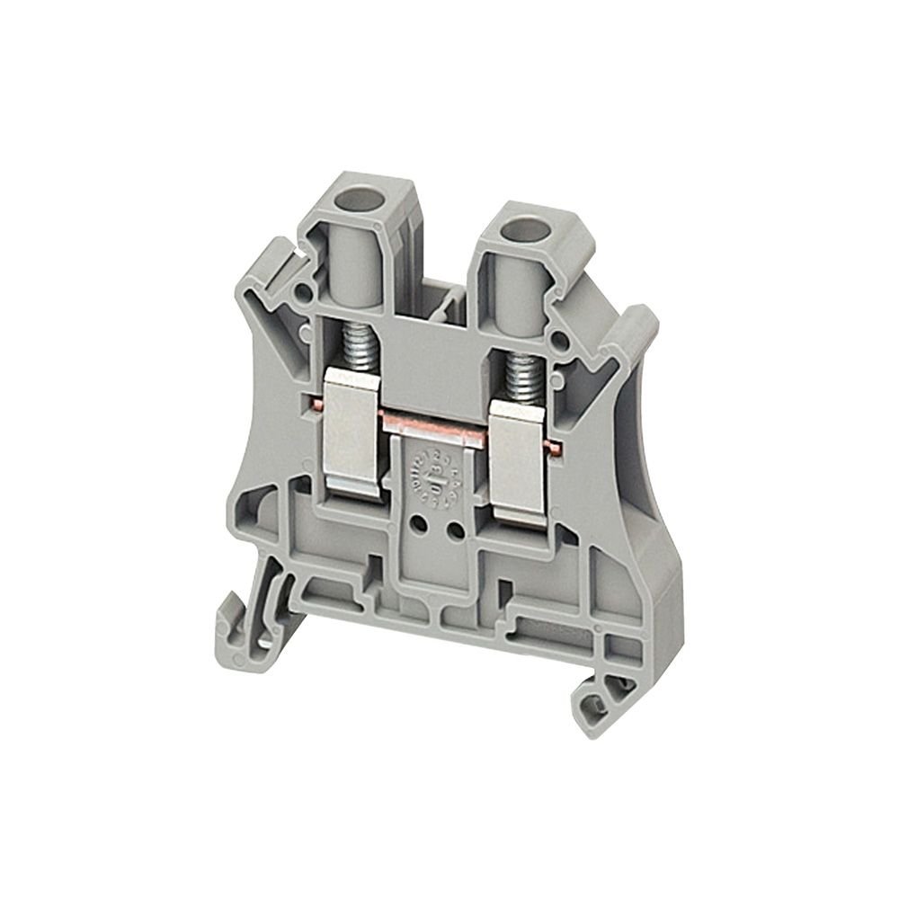 [Imagem CONECTOR PARAFUSO 6MM2 2 PONTOS CINZA SCHNEIDER]