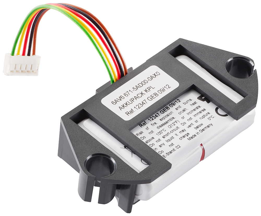 [Imagem BATERIA ADICIONAL P/ MOBILE PANELS 6AV66715AD000AX0 SIEMENS]