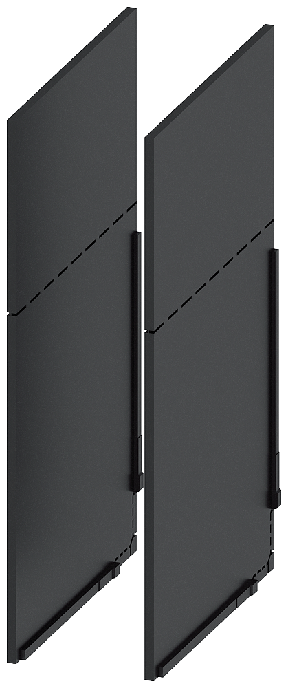 [Imagem PAREDES DE SEPARAÇÃO DE FASES 2 PEÇAS ACESSÓRIOS PARA: 3VA1 100/160 3VA91520WA00 SIEMENS]