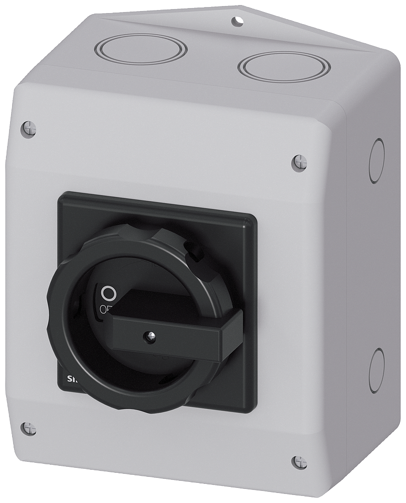 SECCIONADOR DE CORTE EM CARGA 3LD INTERRUPTOR CC DE 2 POLOS IU: 32 A 3LD22658VQ510AF6 SIEMENS